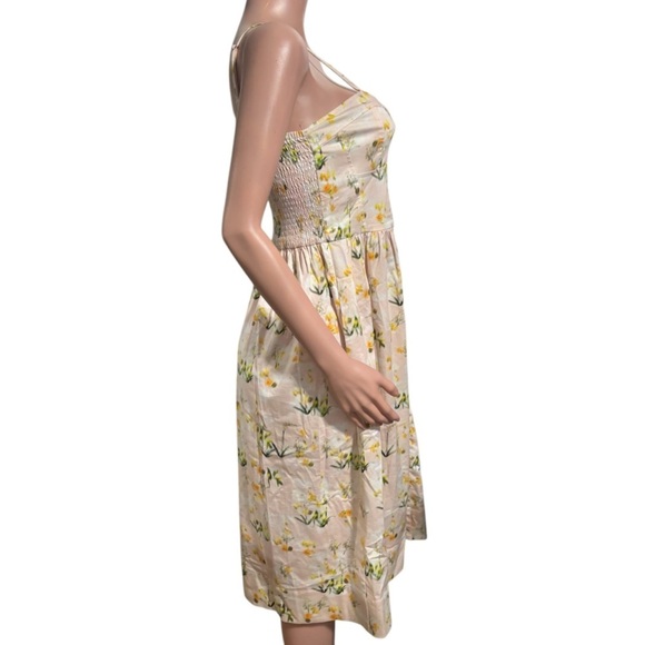 REBECCA TAYLOR Women’s Floral Print Midi Length Dress - Picture 5 of 14